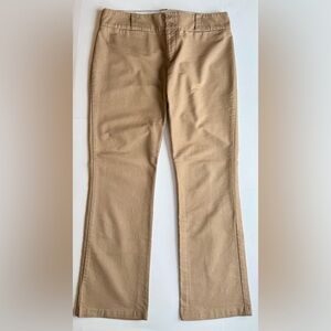 GAP Vintage Y2K Ultra Low Rise Stretch Twill Flare Pants Beige Size 16